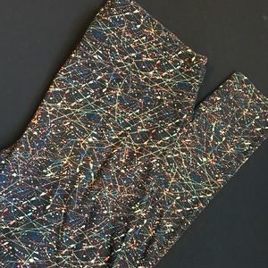 LuLaRoe Paint Splatter Leggings